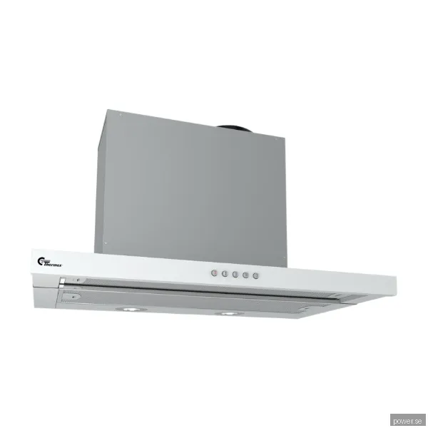 THERMEX Super Silent Utdragbar 600 mm vit med motor