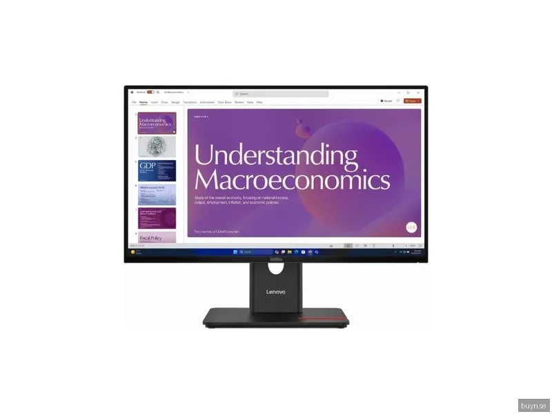 24" Lenovo ThinkVision T24d-40 - 1920x1080 (FHD) - 120Hz - IPS
