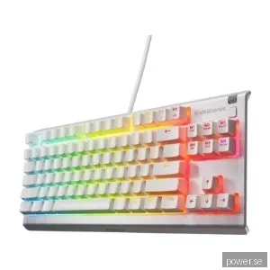 SteelSeries Apex 3 TKL RGB Tangentbord - Vit