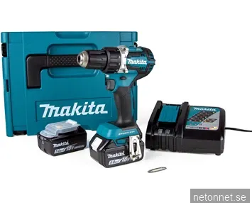 Makita 18v cordless driver drill ddf484rtj brushless