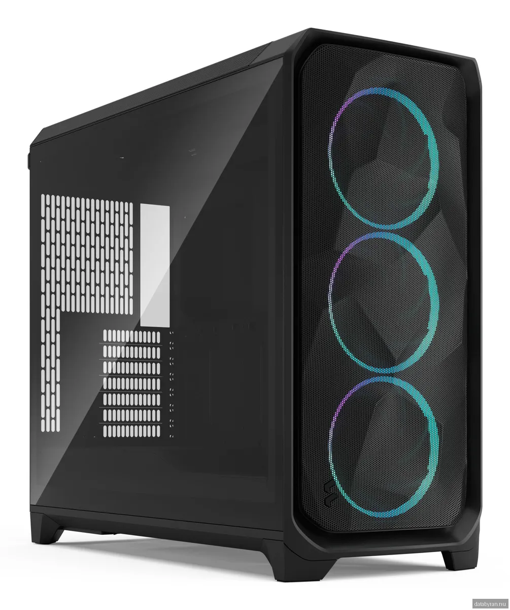 Fractal Design Meshify 3 XL Black RGB - Chassi - Miditower - Svart