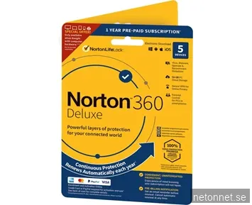 Norton 360 Security Deluxe Attach