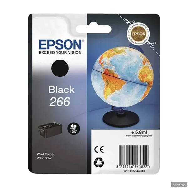 Epson T266, black Ink cartridge