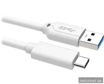 Andersson USB 3.1 Gen 1 C - A 1m White 3A