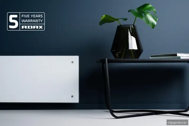 Adax Clea element med WiFi H 12 (vit)