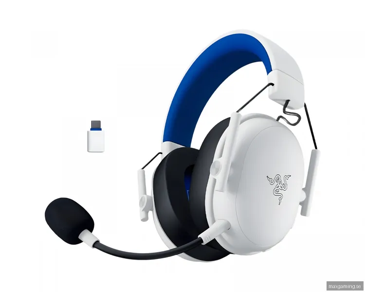 Razer Blackshark V3 X Hyperspeed Trådlöst Headset för Playstation - Vit