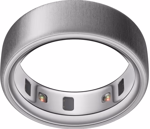 Oura Ring 4 smartring storlek 4 (borstat silver)