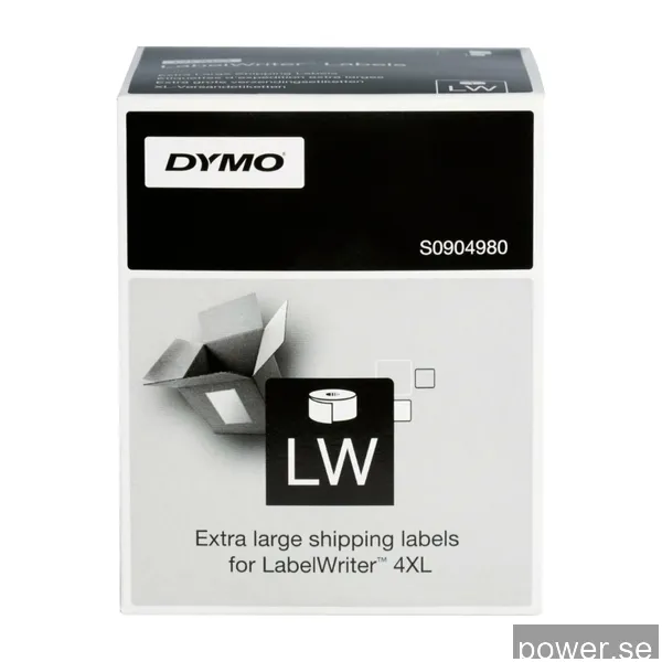 Dymo LW - Extra Stora Fraktetiketter - 104 X 159 mm - s0904980