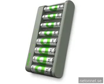 GP ReCyko Batteriladdare inkl AA och AAA batterier