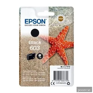 Epson 603 - black - original - ink cartridge