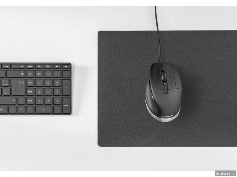 3Dconnexion CadMouse Pro - Mouse - Optic - 7 knappar - Svart