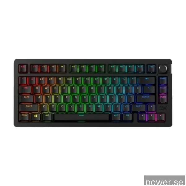 HyperX Alloy Rise 75 trådlöst gamingtangentbord