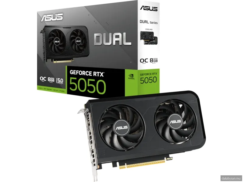 ASUS Dual GeForce RTX 5050 OC Edition 8GB