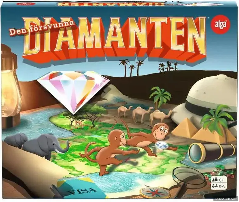 Alga Den Försvunna Diamanten (Nordic)