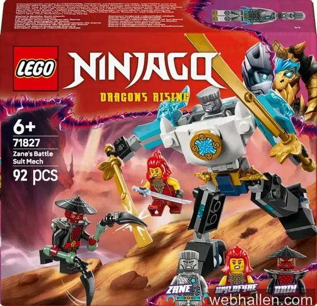 LEGO Ninjago Zanes stridsrobotdräkt 71827