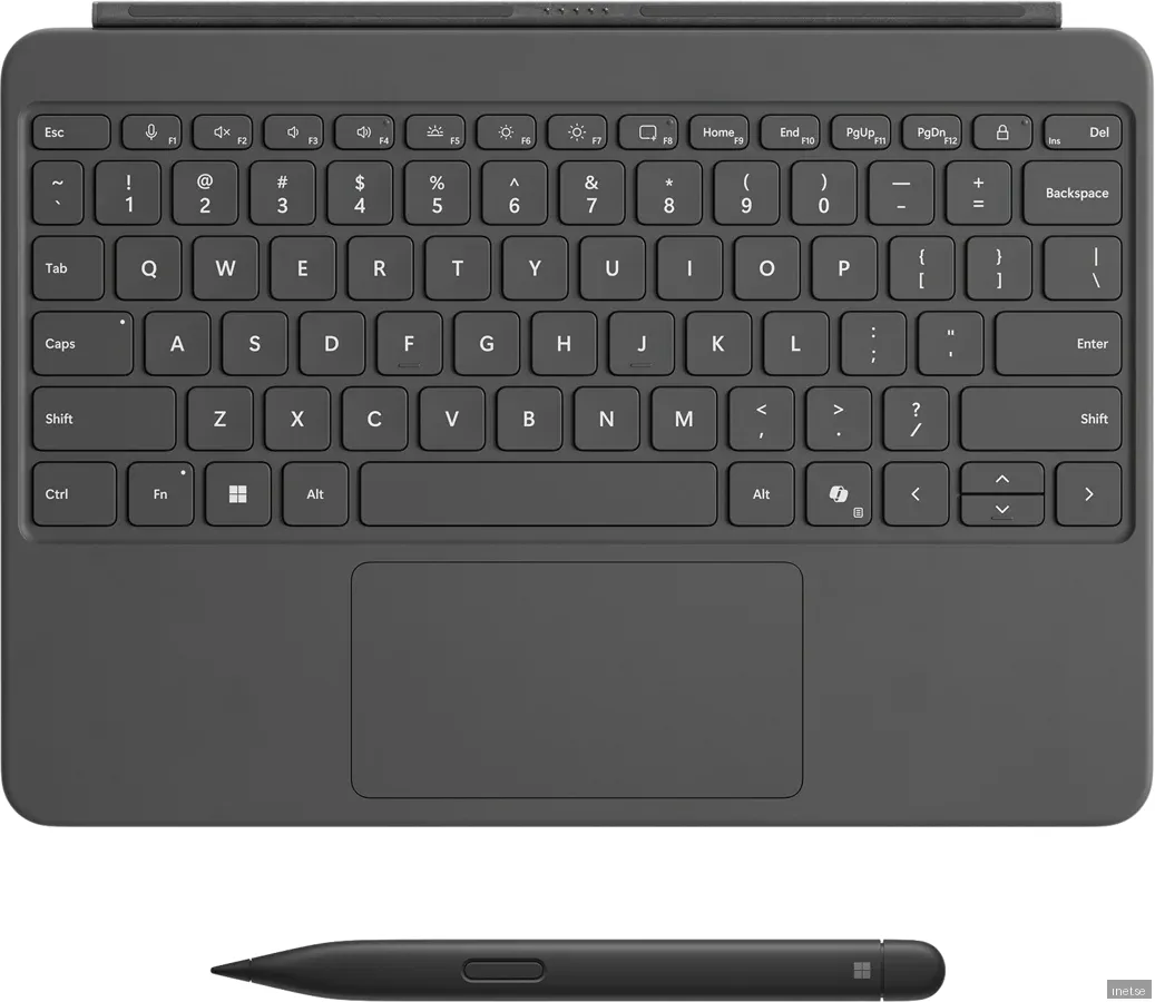 Microsoft Surface Pro Type Cover, med Slim Pen 2, nordiskt - Svart
