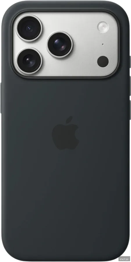 Apple iPhone 17 Pro silikonfodral med MagSafe - Svart