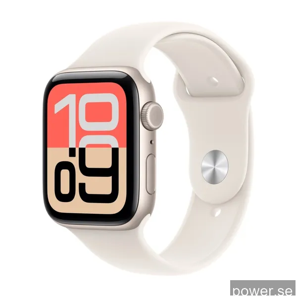 Apple Watch SE 3 44mm GPS + LTE Aluminium (stjärnglans)