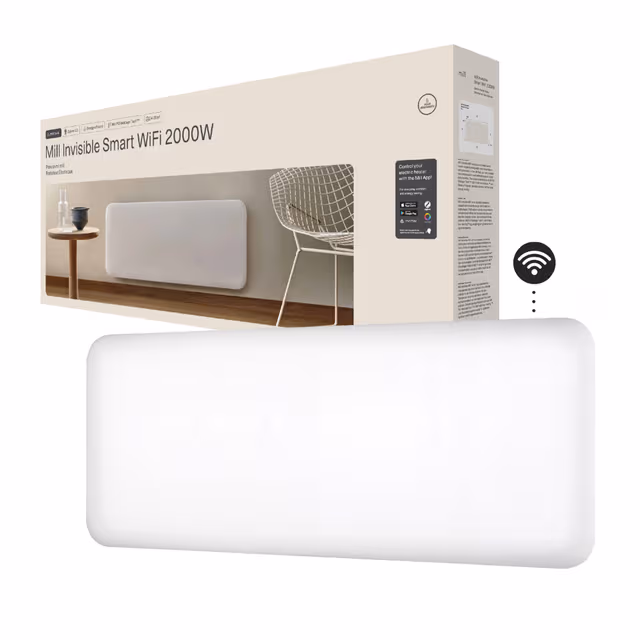 Mill Invisible Smart WiFi Gen 4 panelövn 2000W