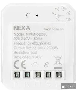 Nexa MWMR-2300 Inbyggt Relä 2 300 w