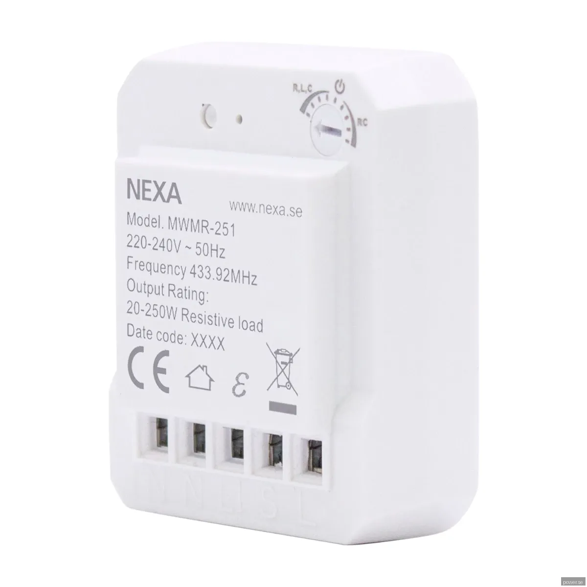 Nexa Mwmr-251 Inbyggd Dimmer 250 w