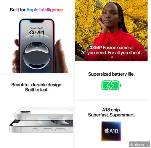 Apple iPhone 16e 512GB - White