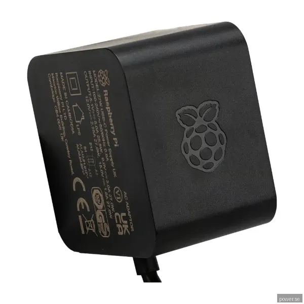 Raspberry Pi 5 Powersupply - USB-C - Black
