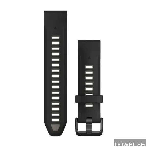 Garmin QuickFit klockarmband (svart/grå)