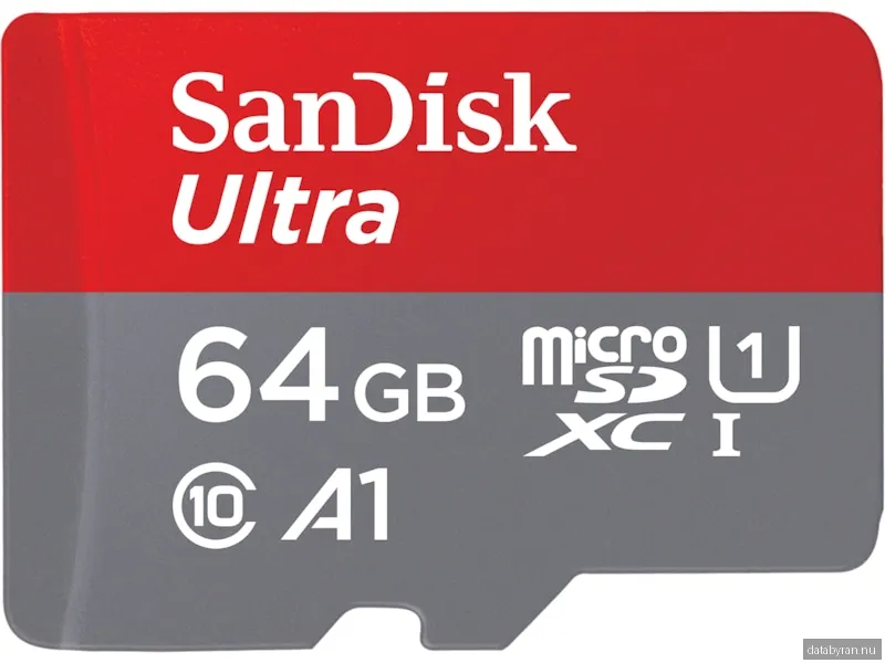SanDisk Ultra64 GB microSDXCUHS-I-kort