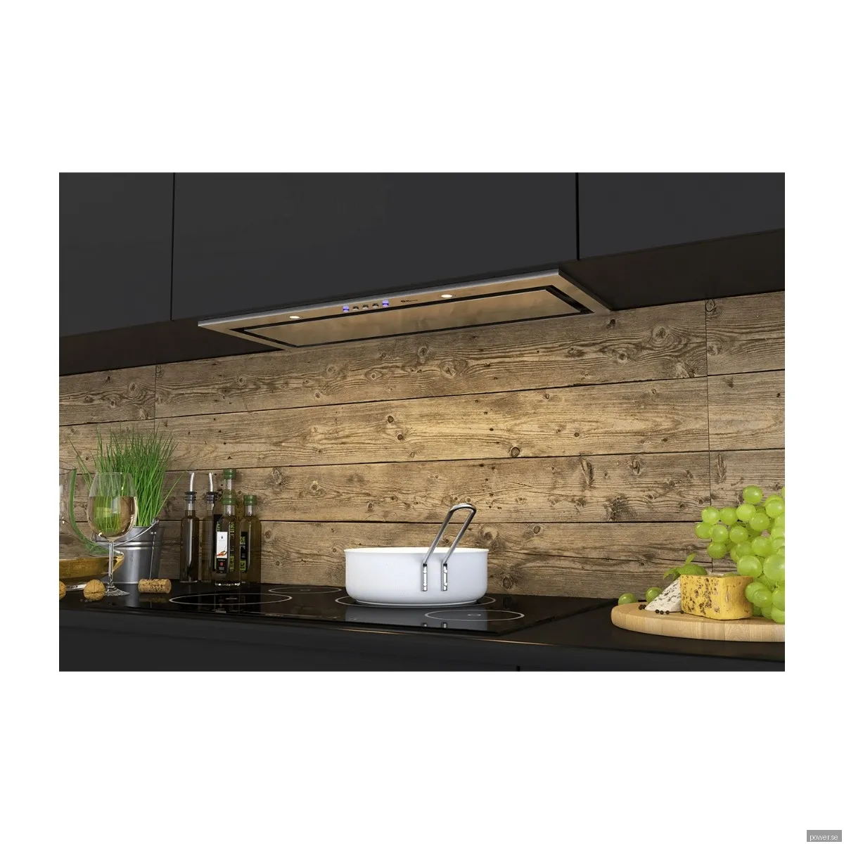 Thermex integrerad köksfläkt 513.41.1088.2 (rostfri 72cm)