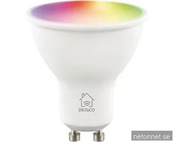 Deltaco Smart LED-bulb GU10 RGB Wi-Fi 4.7 W