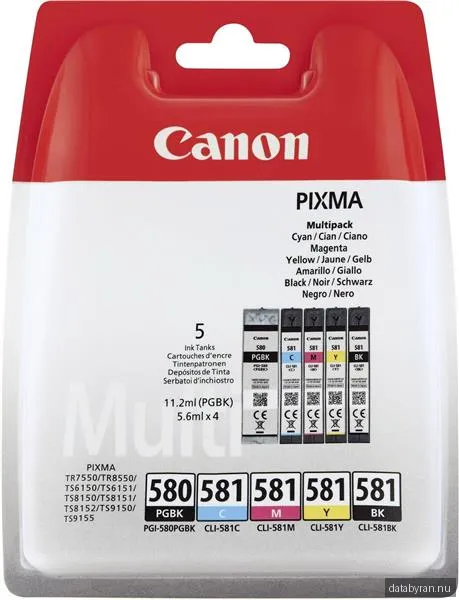 Canon PGI-580/CLI-581 / 2078C007 Multi Pack