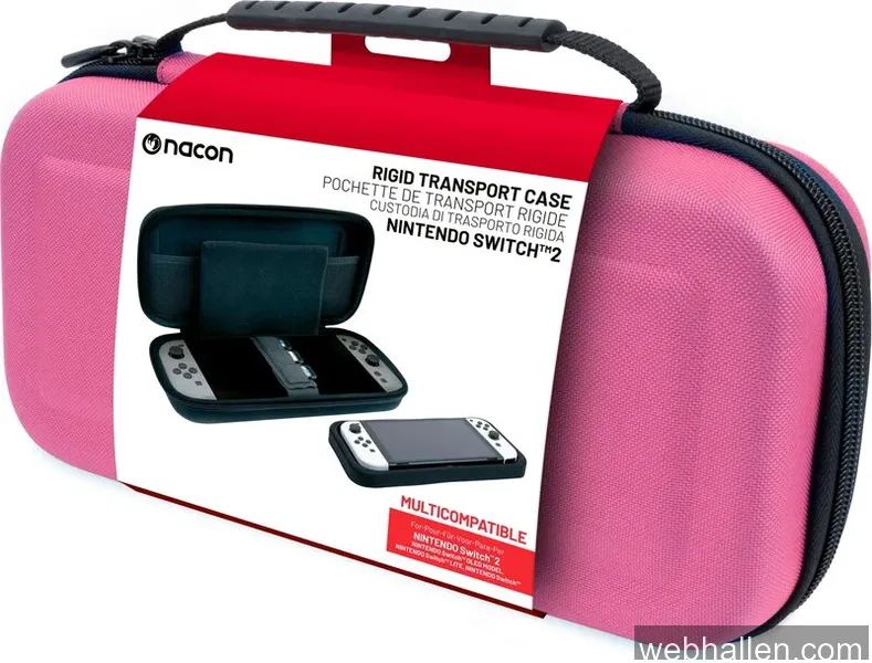 Nacon Switch 2 Pouch - Rosa