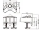 Multibrackets M VESA Desktop Mount Triple Clamp Arm reception - Max - recommended for