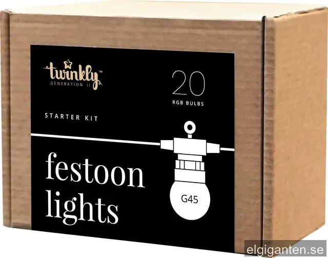 Twinkly Festoon smart RGB LED ljusslinga FESTOONRGB20