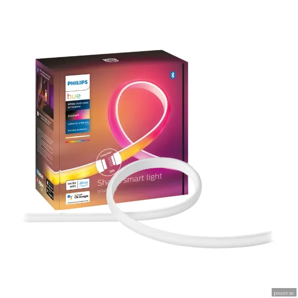 Philips Hue Gradient Lightstrip 1 meters förlängning – White & Color Ambiance