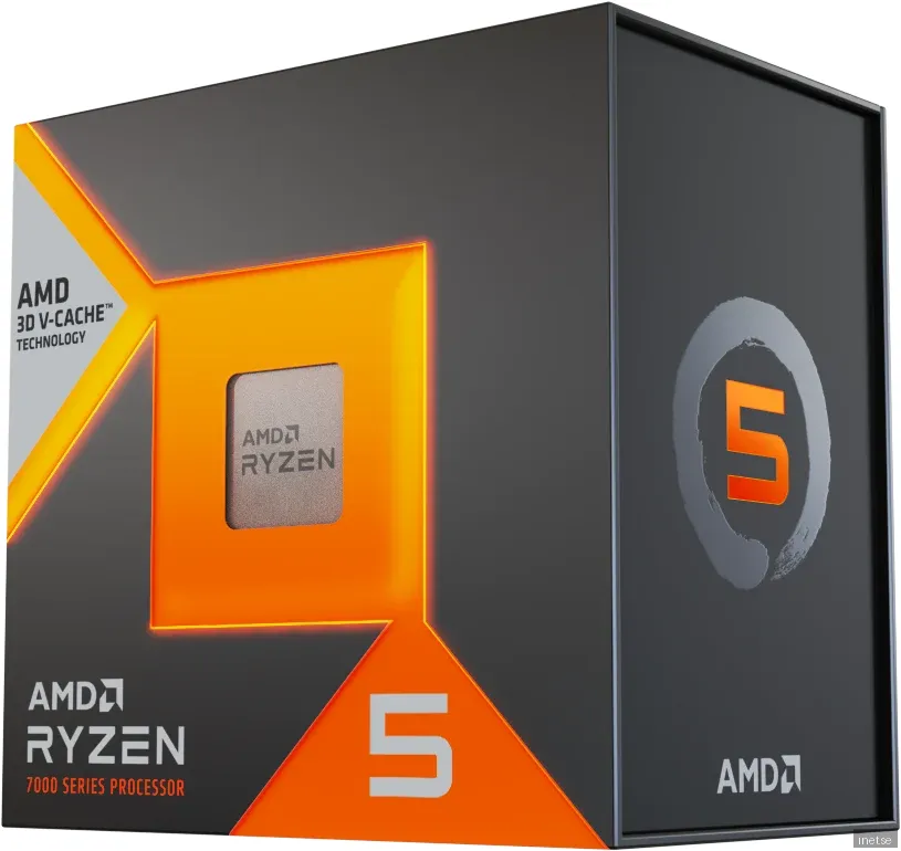 AMD Ryzen 5 7500X3D CPU - 6 kärnor - 4 GHz - AMD AM5 - AMD Boxed (utan kylare)