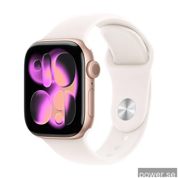 Apple Watch Series 11 GPS + LTE 42mm Aluminium (roséguld)