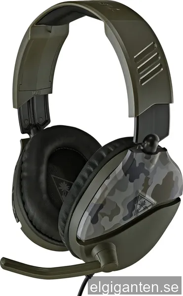 Turtle Beach Recon 70 Green Camo - Wired Headset - Sony PlayStation 4