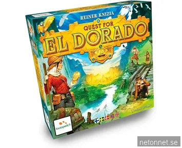 Lautapelit Quest for El Dorado (Nordic+Eng)