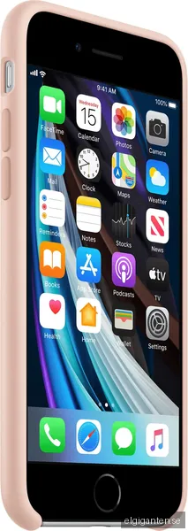 Apple iPhone 7/8/SE Silicone Case - Pink Sand