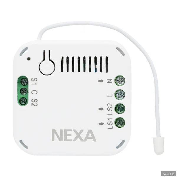 Nexa An-196 Z-Wave väggrelämottagare 2 kanaler