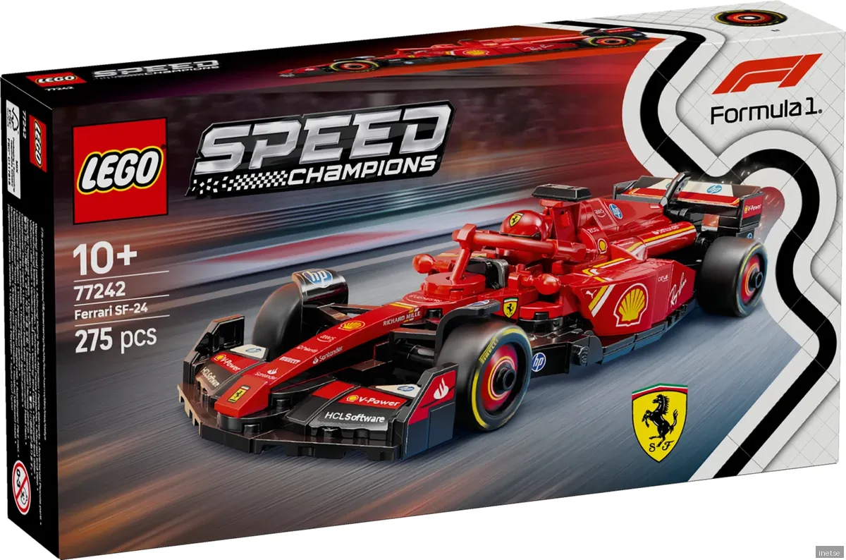 LEGO Speed Champions Ferrari SF-24 F1 racerbil 77242