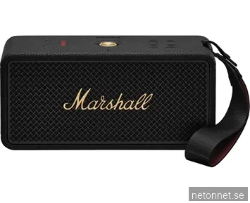 Marshall Middleton II Trådlös bluetooth högtalare (svart/mässing)