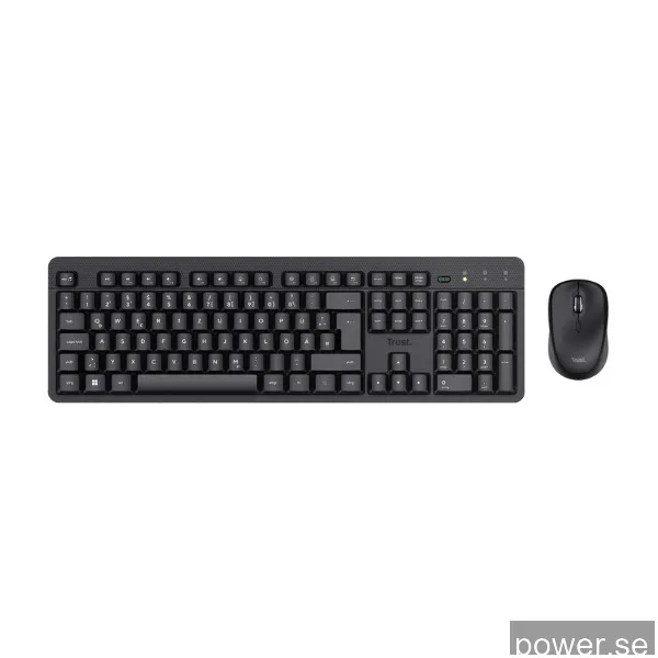 Trust TKM-360 ND tangentbord och mus i Full storlek