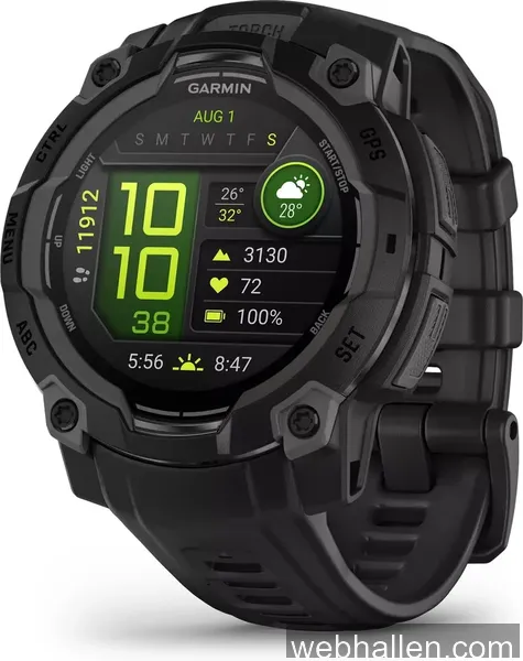 Garmin Instinct 3 AMOLED, 45mm Black