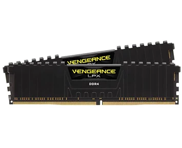 16 GB (2x8GB) DDR4-3200 Corsair Vengeance LPX Black, CL16