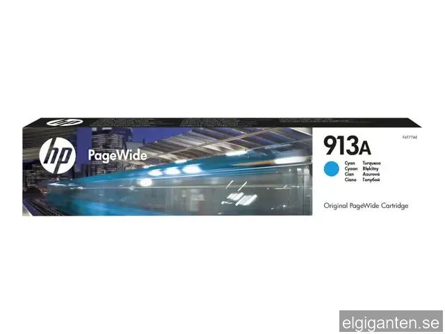 HP bläckpatron 913A Original PageWide Cyan