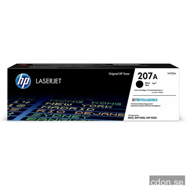 HP 207A / W2210A Black Toner