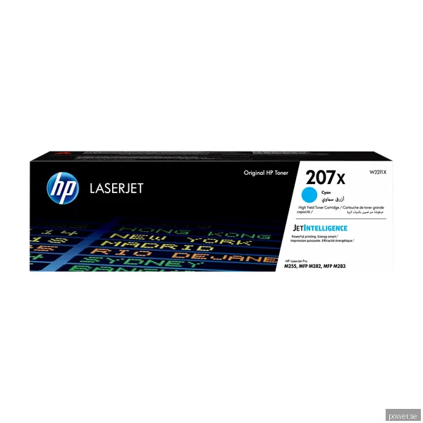 HP 207X 1 Styck Original, cyan w2211x